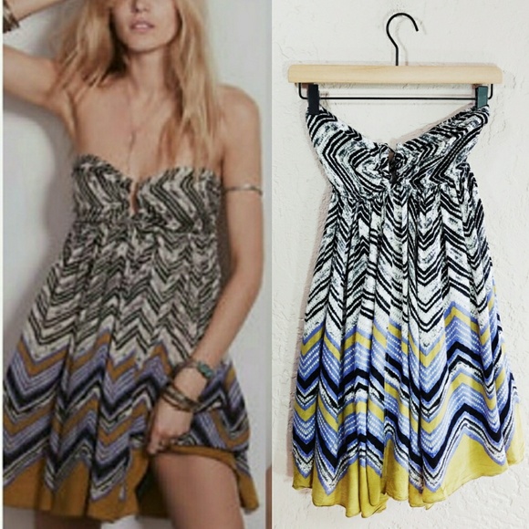 Free People Dresses & Skirts - Free People One Laharya Bandeux Dress XS